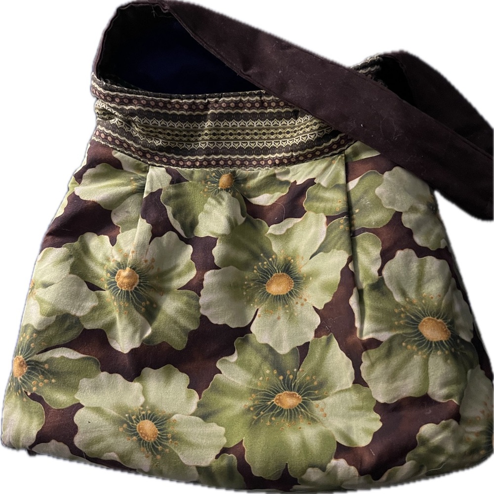 Handmade Bohemian Style Purse with Snap and Pockets Galore!